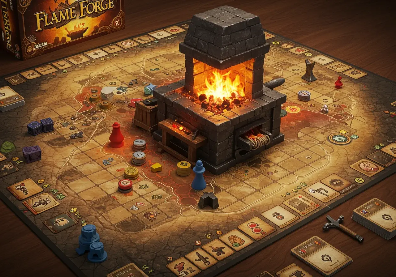 Fiamme di Forgia - Gioco da tavolo